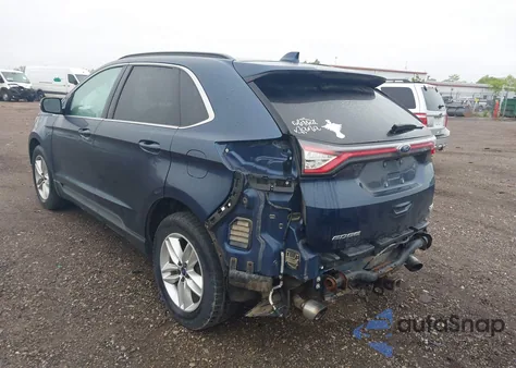 2017 Ford Edge Sel из США, поврежденный, VIN 2FMPK4J90HBB03681